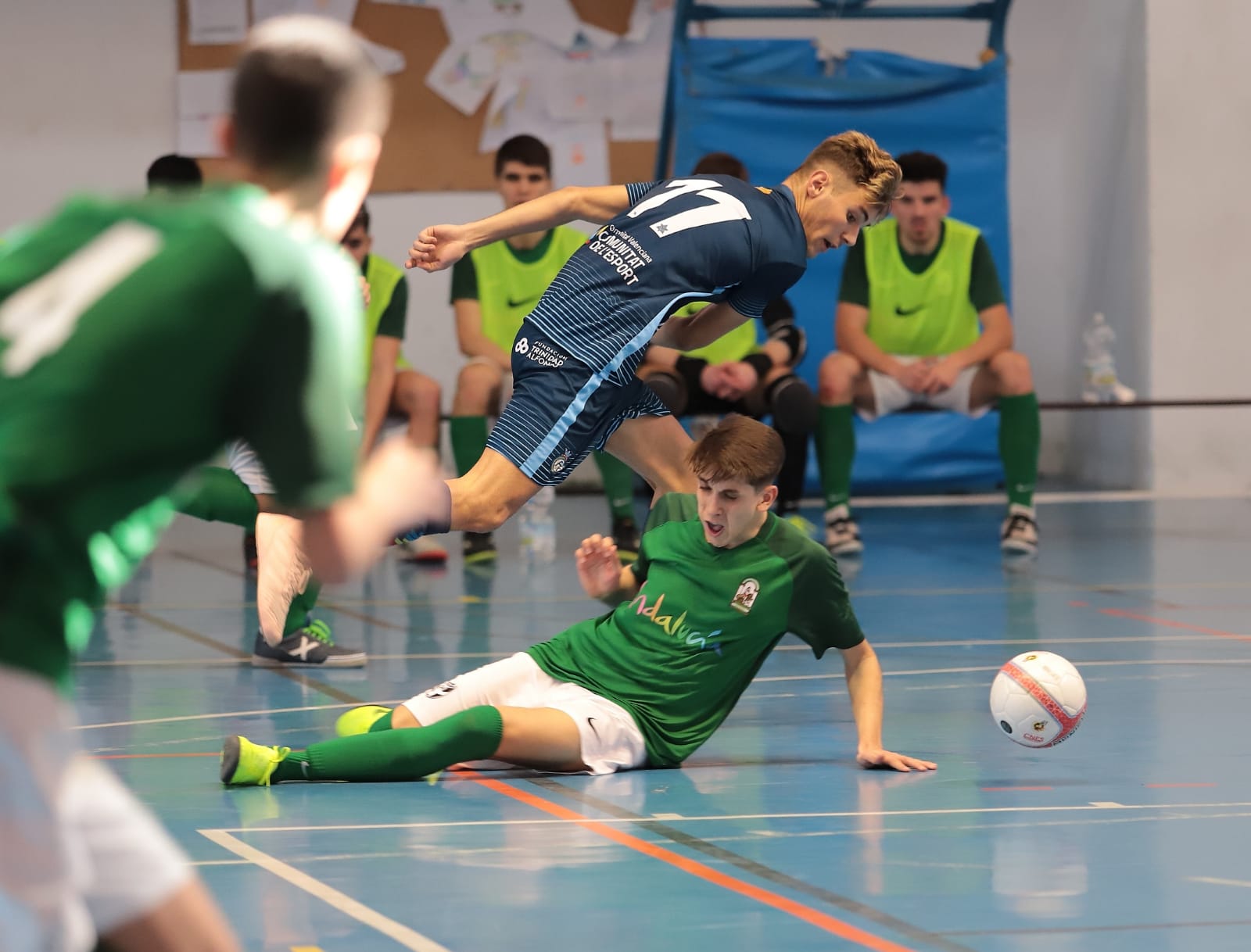 Selección Valenciana sub19 Futsal en Lepe contra Andalucía Fase previa Lepe