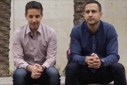 Carlos Rabadán y Pablo Delgado durante entrevista FFCV