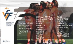 Convocatoria Selección Valenciana sub21 Onda