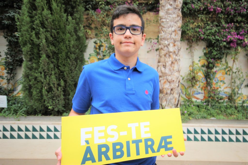 11 junio- Presentación campaña 'Fes-te àrbitre' con Jorge Aura