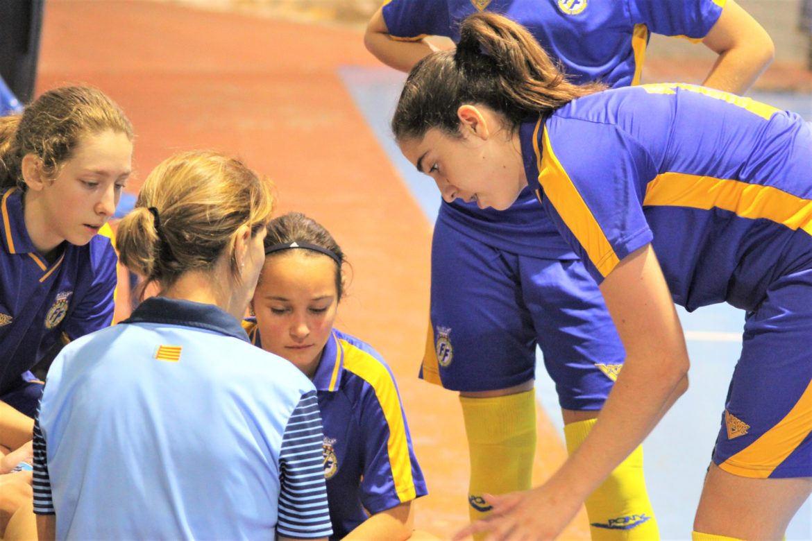 Entrene futsal Valenta sub16 en Ibi