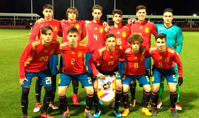 España sub 16 plantilla