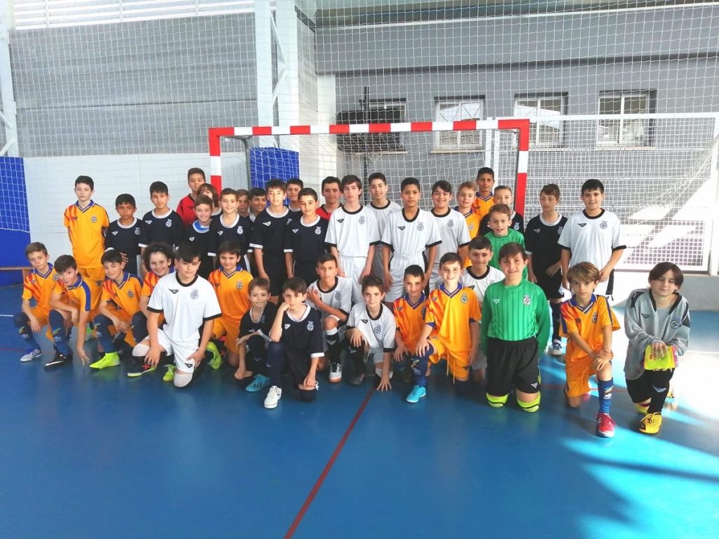 9 feb. Entrenamiento Selecció sub12 futsal en Calpe