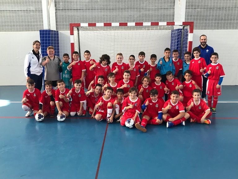 9 feb- Entrenamiento futsal Seleccion sub10 Caple