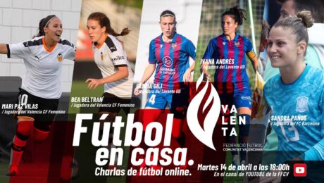 CARTEL FÚTBOL EN CASA - VALENTA