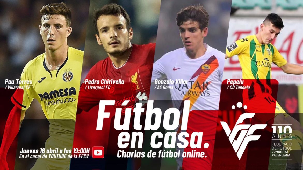 Fútbol en casa, con Gonzalo Villar, Pepelu, Pau Torres y Pedro Chirivella