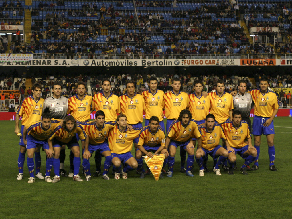 Selecció Valenciana absoluta amistoso Colombia 2005 en Mestalla