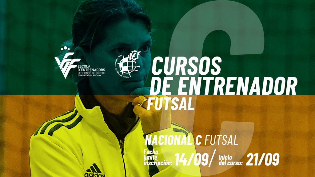 Banner cursos entrenador futsal sept 2020