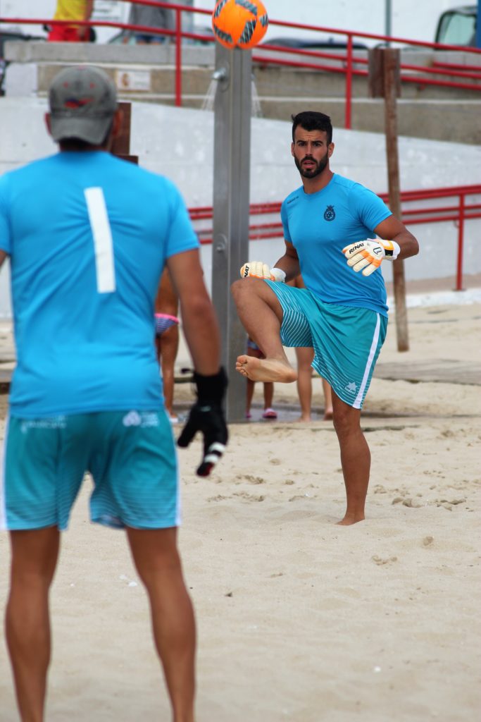 José Carlos Caballero, portero Selecció futbol playa