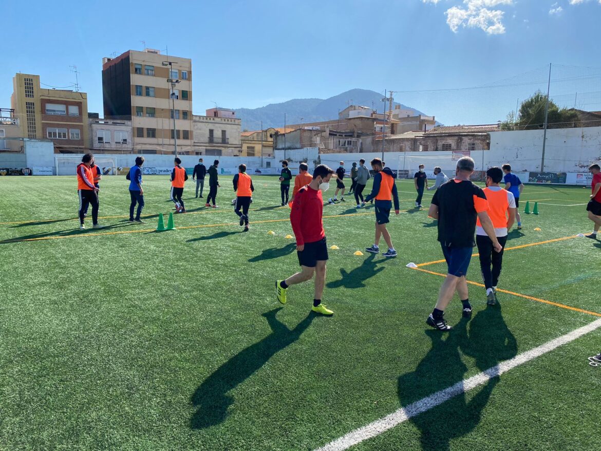 Curso UEFA B práctica en Picassent