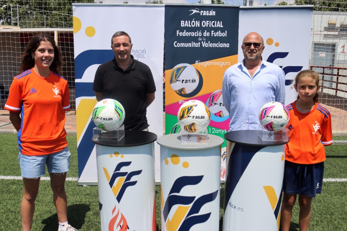 30 jun Presentación balones Rasán para el fútbol FFCV 2021/2022