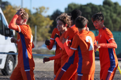 Raúl Gómez con la Selecció Valenciana sub14 en CNSA Valladolid 2022