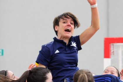 Ana Cabello celebra la victoria ante Galicia en CNSA sub19 Molina Segura