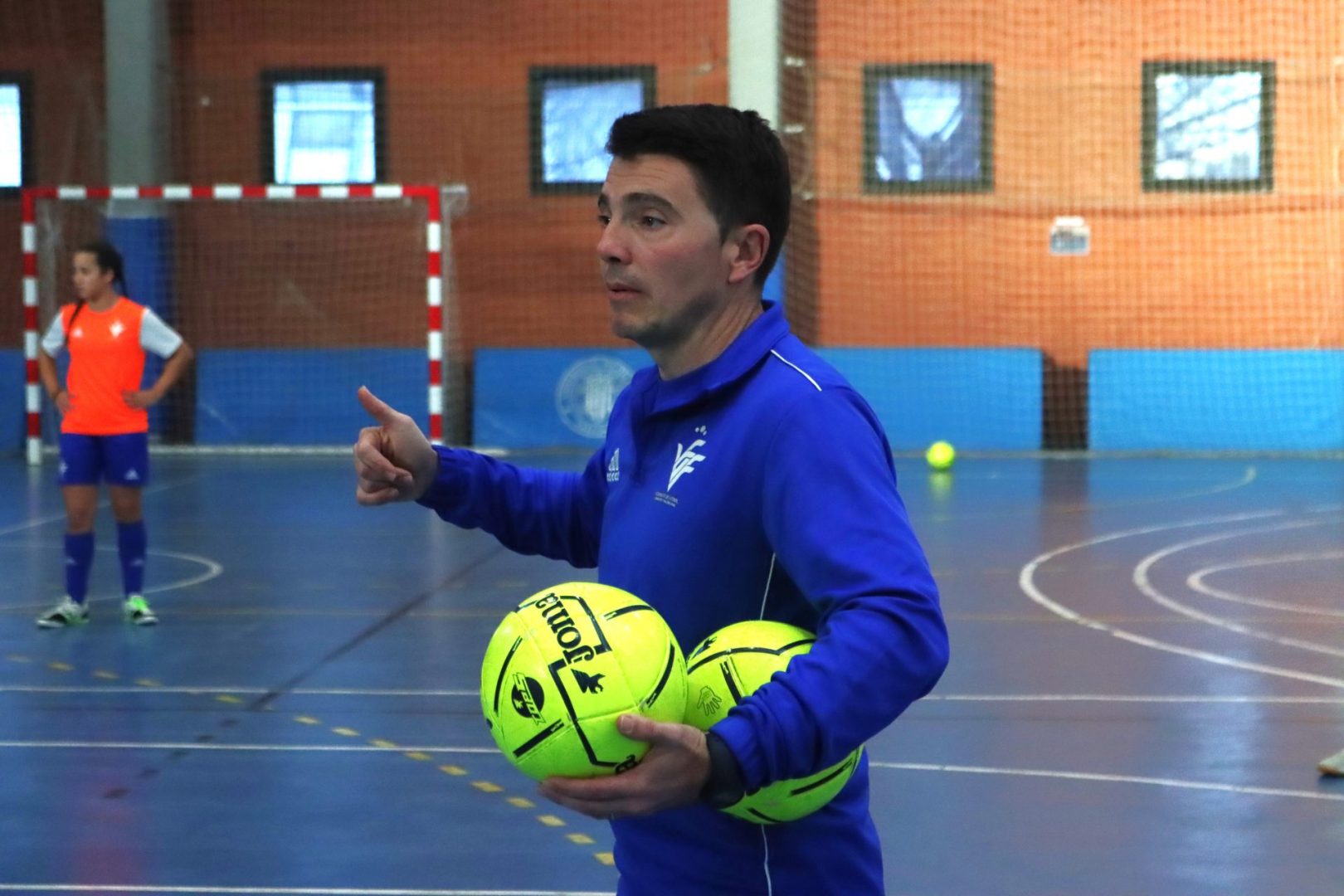3 feb Entrenamiento Selecció Valenta sub16 futsal en UPV