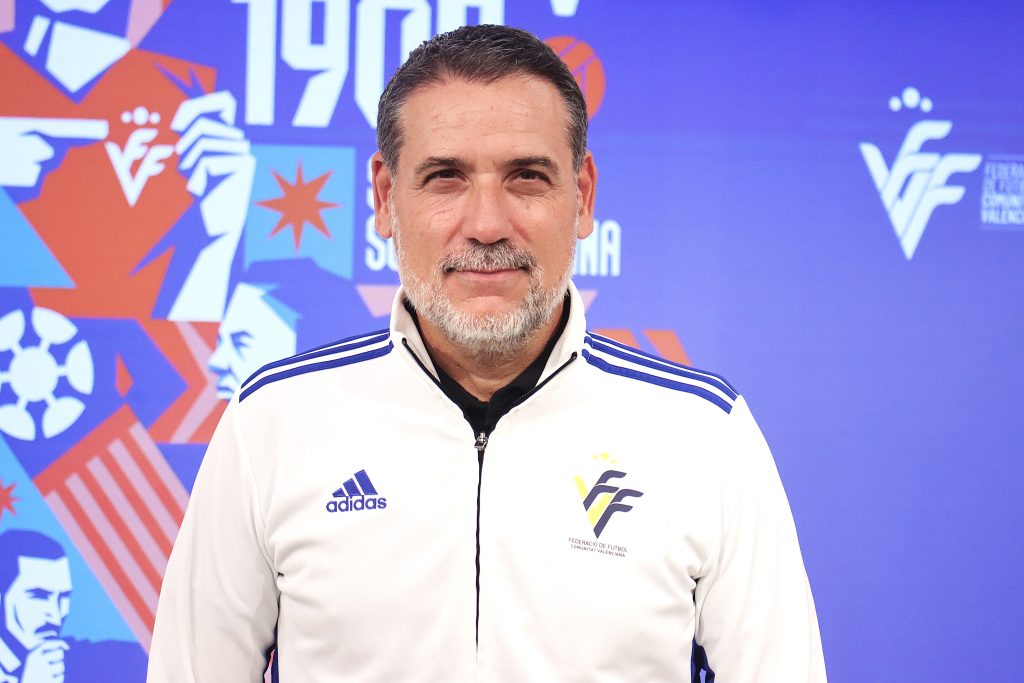 Andrés Palop, seleccionador de la Selecció Valenciana de la Copa de les Regions UEFA