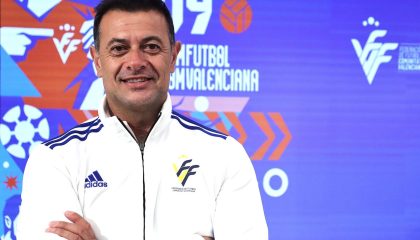 Luis Sánchez seleccionador sub14 Valenta