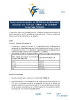 Ayudas al fomento de cantera 2026