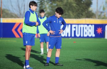 14 ene Entrene Selecció masculina sub14 en Picassent estreno paneles Molca