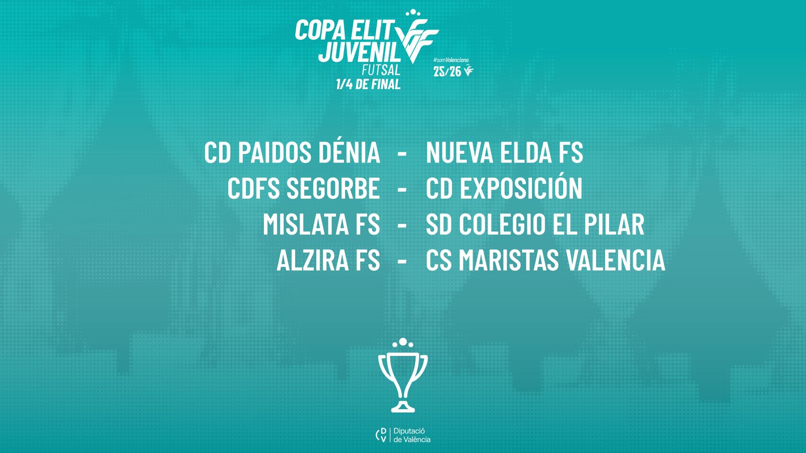 18 feb Cuartos final Copa Elit Juvenil FFCV
