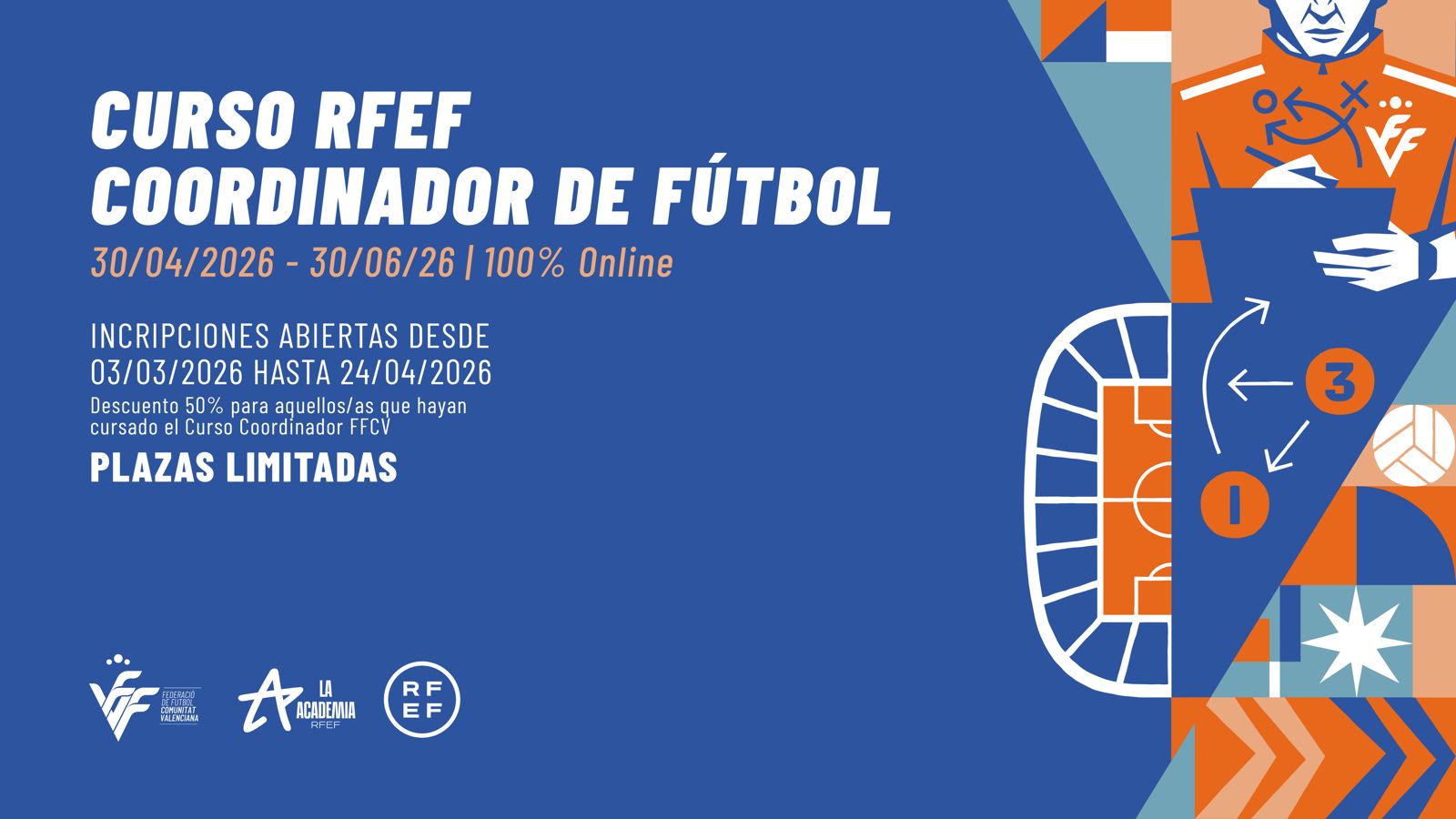 Banner Curso RFEF Coordinador de Fútbol