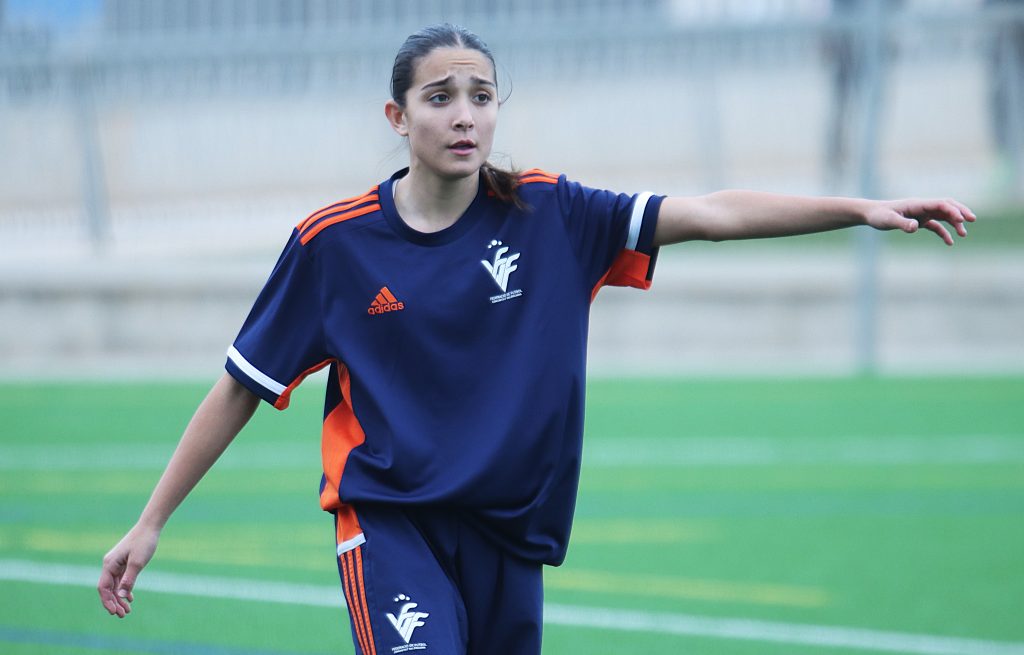 Merçé jugadora selección valenciana