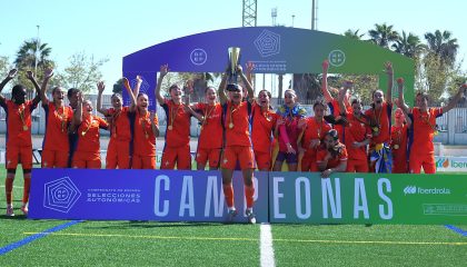 Foto oficial Campeonas de España sub14 Valenta