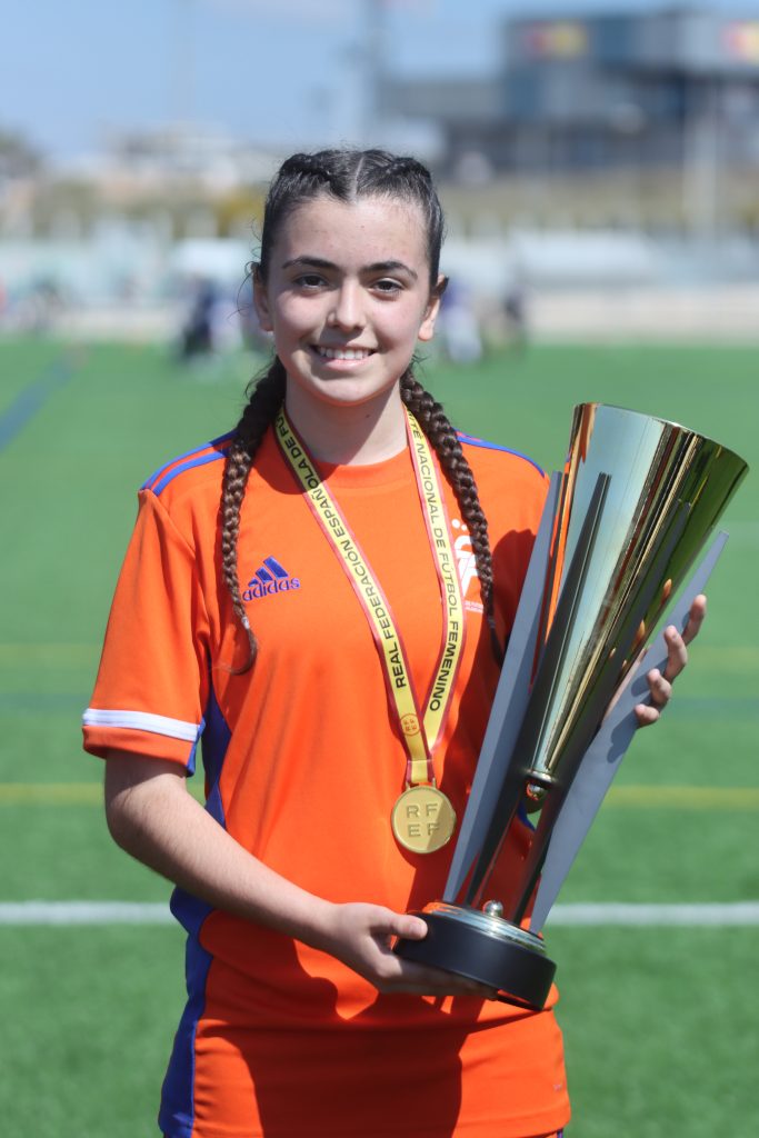 Adriana Alegre con Selecció Valenciana sub14
