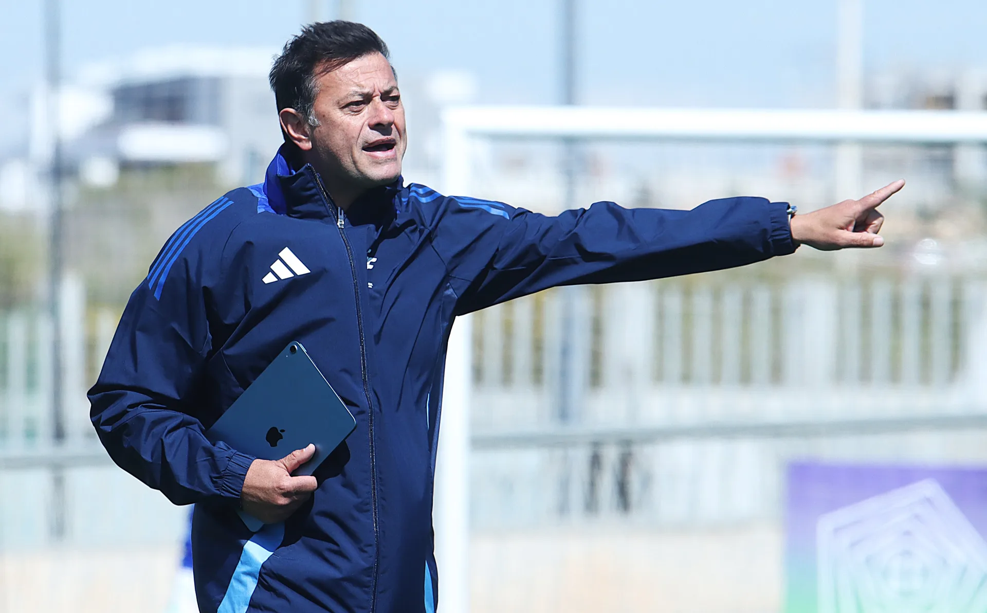 Luis Sánchez, seleccionador de la Selecció Valenciana Valenta sub14 antes de su fichaje por el Levante UD