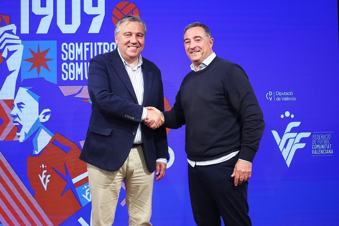 Javier Blanco y Salva Gomar firman acuerdo La 8 Mediterráneo y FFCV