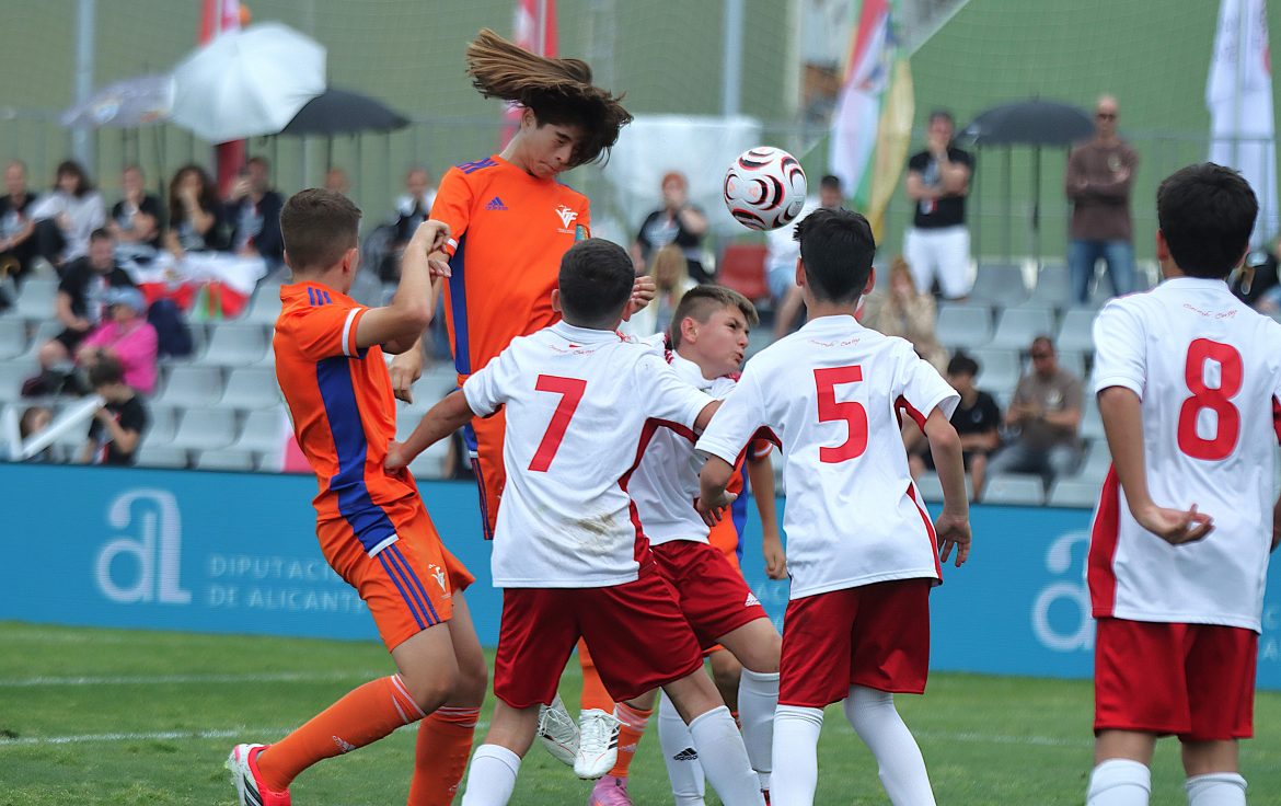 Álex Ferrer gol con Selecció Valenciana sub-12