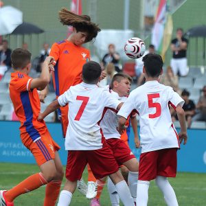 Álex Ferrer gol con Selecció Valenciana sub-12