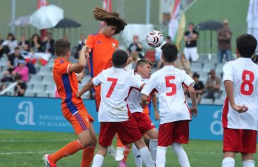 Álex Ferrer gol con Selecció Valenciana sub-12