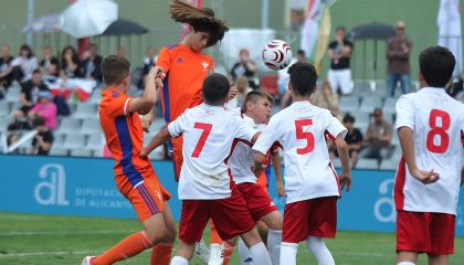 Álex Ferrer gol con Selecció Valenciana sub-12
