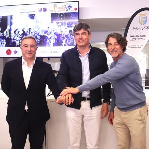 Presentación La Nostra Copa La Vila Joiosa - Salva Gomar, Marcos Zaragoza y Peyo Lloret