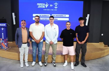 18 may Sorteo Playoff ascenso Lliga Comunitat Juvenil