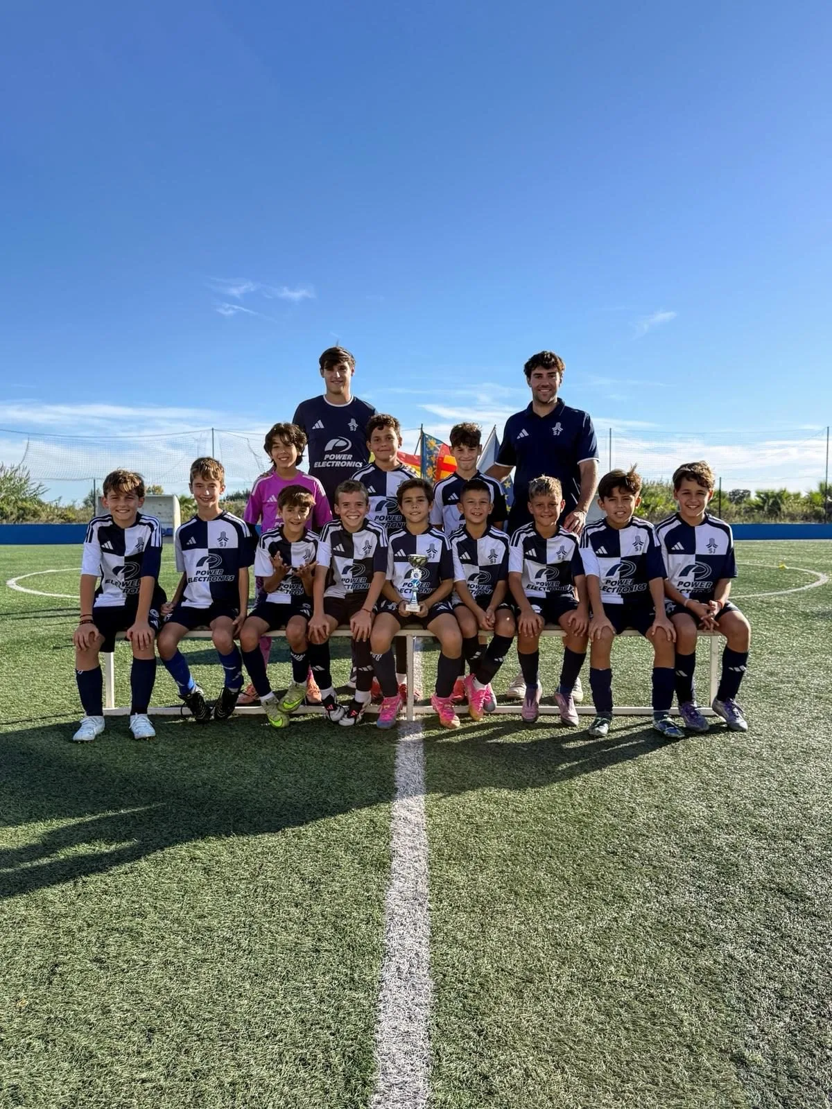 Equipos alevines clasificados para las semifinales en la 1.ª jornada de la Copa Federació en El Planter