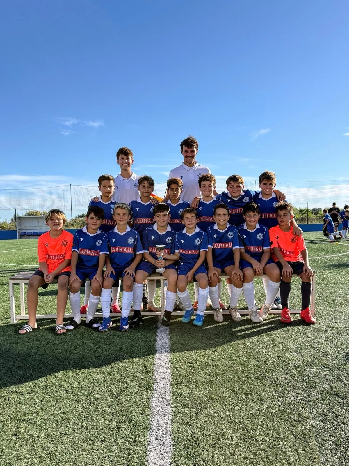 Equipos alevines clasificados para las semifinales en la 1.ª jornada de la Copa Federació en El Planter