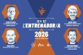 Dia de l'Entrenador/a 2026 de la FFCV con los ponentes Jesús Velasco, David Aznar, Paco López y Cristian Méndez