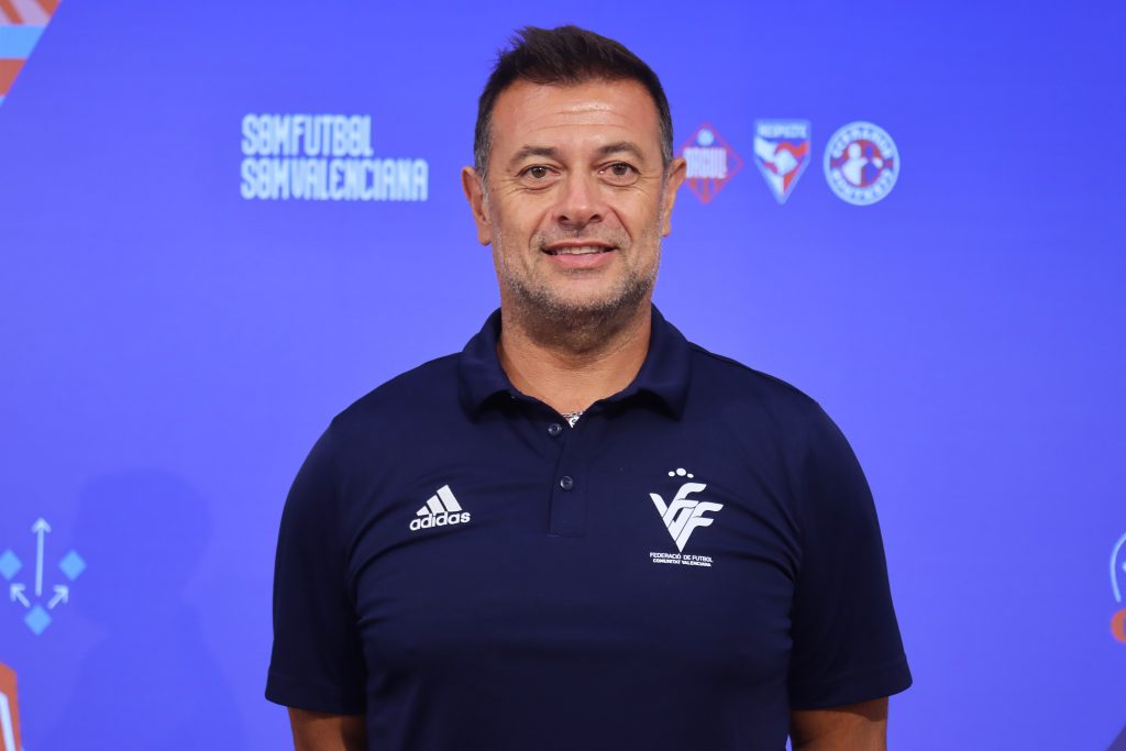 Luis Sánchez, seleccionador de la Selecció Valenciana Valenta sub14 de futbol 2026/2027