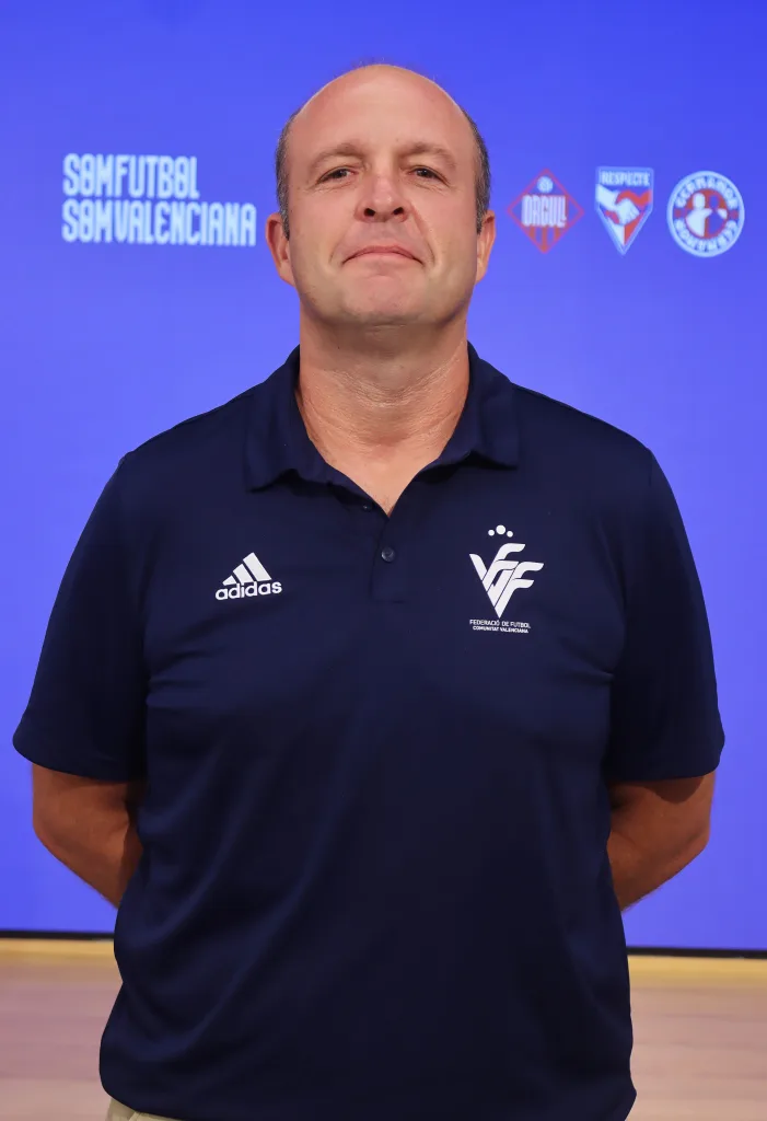 Quique Guillamón, entrenador asistente de la Selecció Valenciana masculina sub14