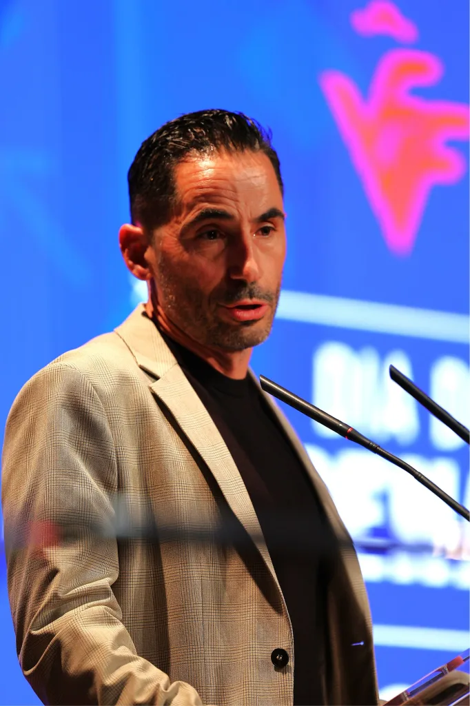 Rubén Mora, president del Comité Tècnic d'Entrenadors de la FFCV, en el Dia de l'Entrenador/a 2026